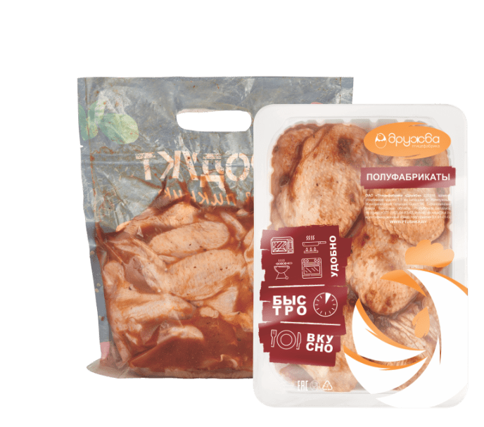 Wings in a marinade "Barbekyu"