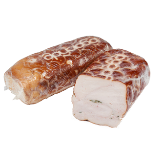Smoked – boiled roll "S petrushkoj i chesnokom" top grade