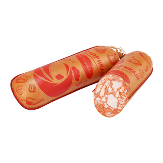 Boiled and smoked sausage "Paprikash" is the highest grade