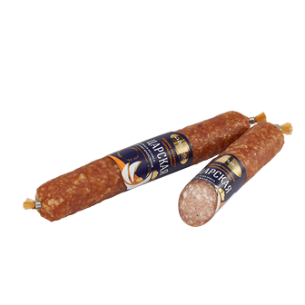 Smoked sausage "Tsarskaya" is the highest grade