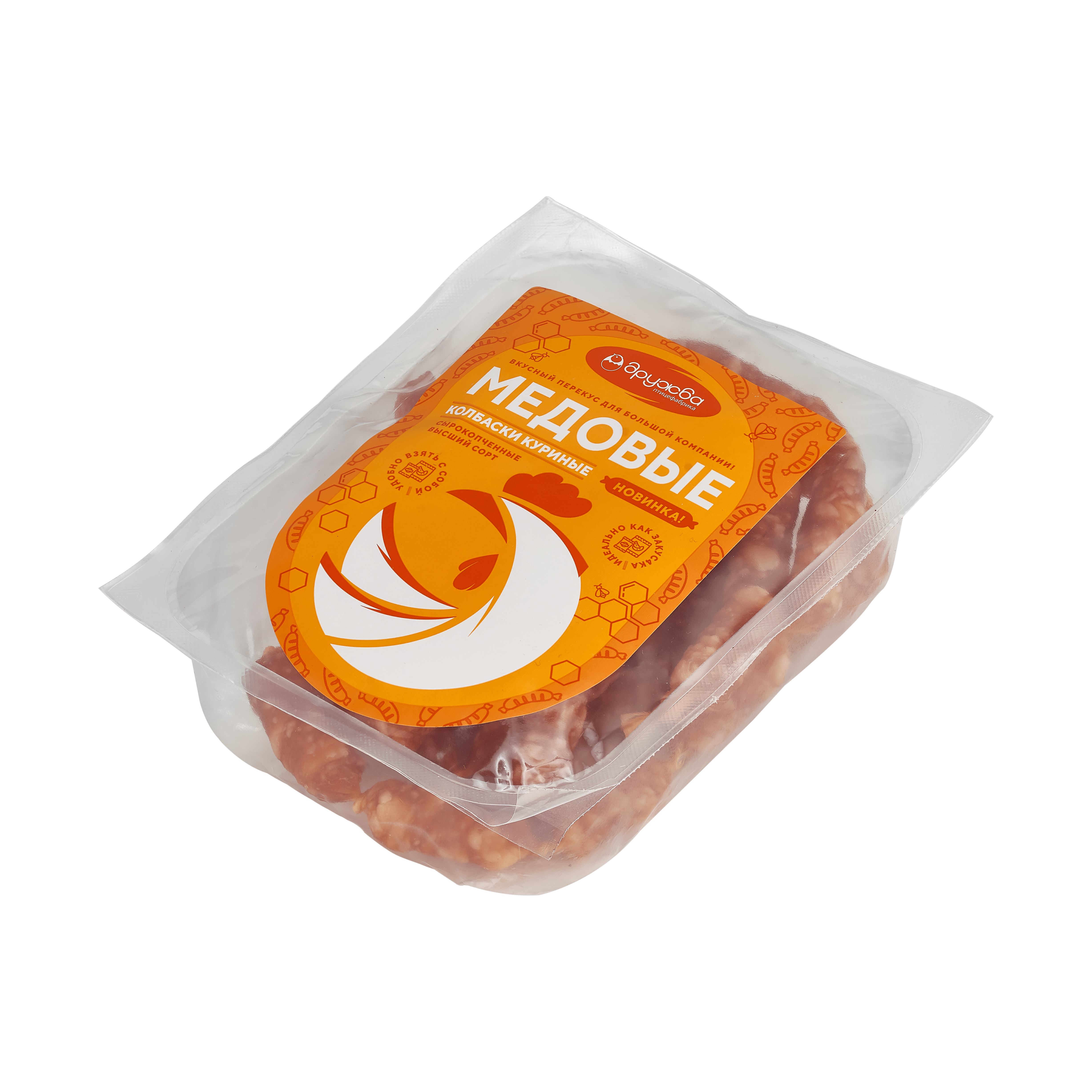 Raw smoked sausages "Мedovye" premium