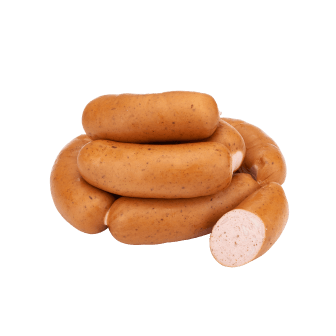 Boiled sausages "For grilling with herbs" of the highest grade