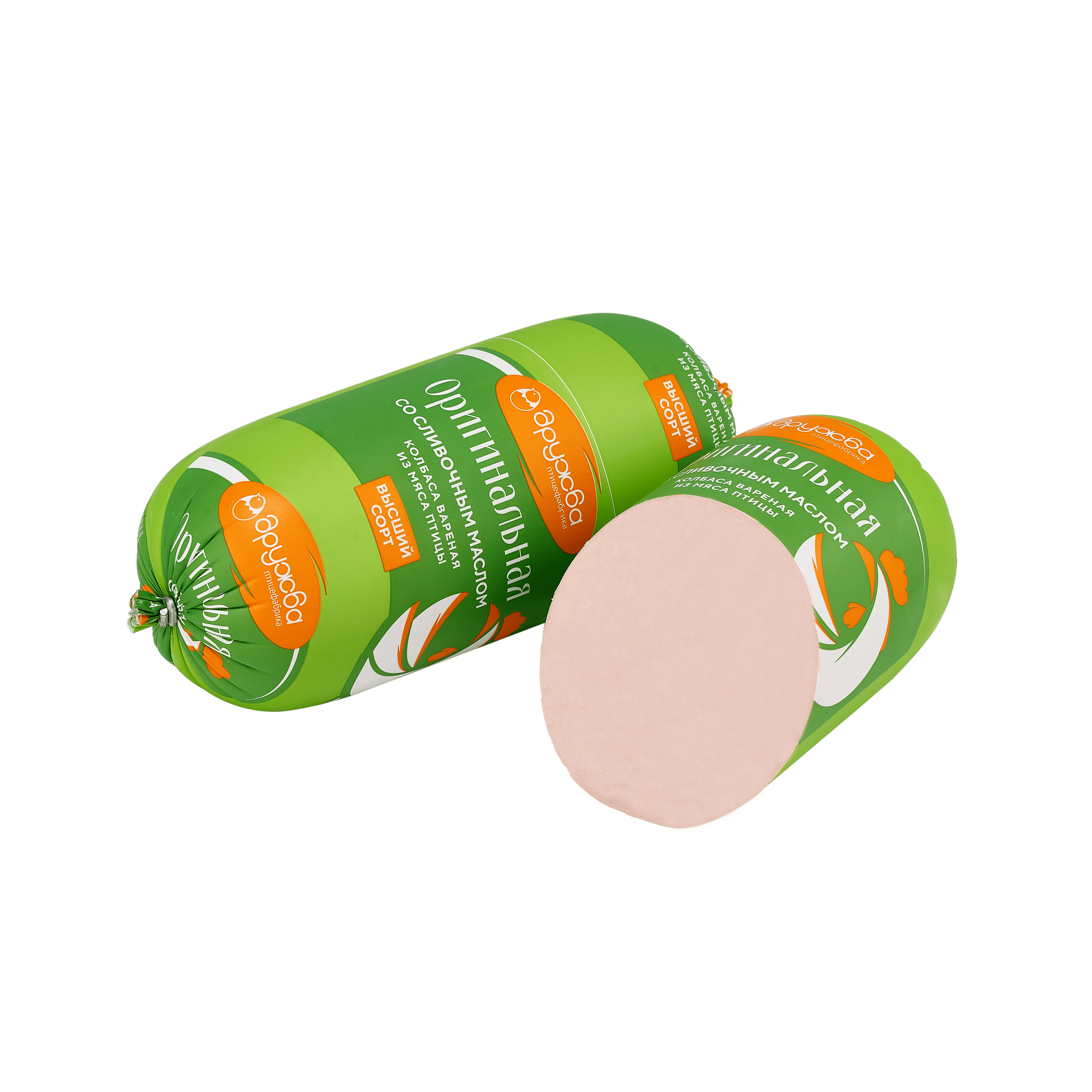 Boiled sausage "Original with butter" of the highest grade