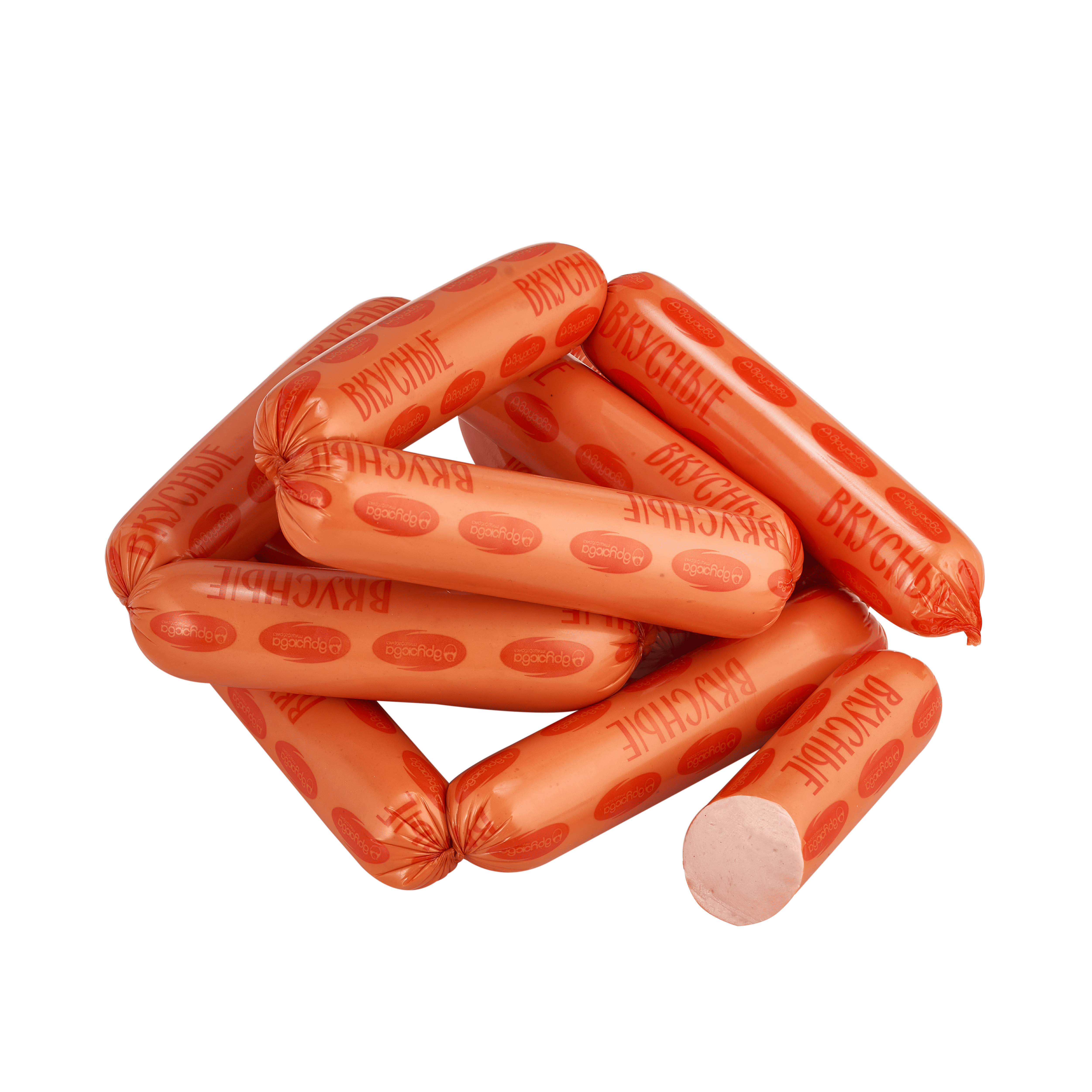Boiled sausages are "Vkusnye" of the highest grade